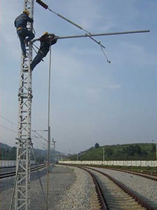 GQX-350 High-speed railway light contact net repair pillar